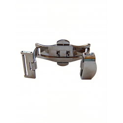 FOR Bracelet 18mm TRIPLE FOLDING BUCKLE "BUTTERFLY" 16mm PUSH STEEL