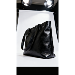 Bag Vivienne Westwood de Leather Black with Strap for el hombro
