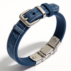 Hip Hop Jewels Bracelet Women Silicone Jeans Steel Bracelet Bracelet Bracelet