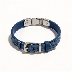 Hip Hop Jewels Bracelet Women Silicone Jeans Steel Bracelet Bracelet Bracelet