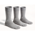 3 Pairs of Socks Extra Wide Sensitive Cuff Diabetic Grey XXL Oversize 47 - 54