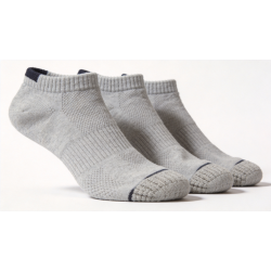 Mens Athletic Ankle Socks Moisture Wicking Cushion Running Low Cut Sock 3 Pairs