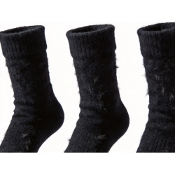 Men's Thick Thermal Warm Winter Socks Black Brushed Pack 3 6 9 12 Pairs
