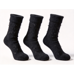 Men's Thick Thermal Warm Winter Socks Black Brushed Pack 3 6 9 12 Pairs