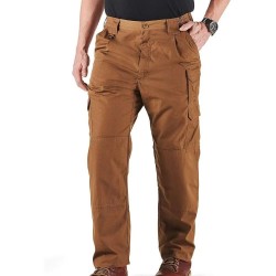 Run Apparel High Quality Casual Breathable Waterproof 100% Cotton Men Straight Cargo Pants Elastic Waist Low Price Fashion