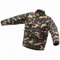Men Combat Camo Rip-Stop Tactical Jacket Windproof Breathable And Waterproof Print Pattern Uniform Suit