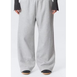 Heavyweight 100 Cotton Men Winter Sweatpants Baggy High Waist Wide Leg Straight Sweat Pants