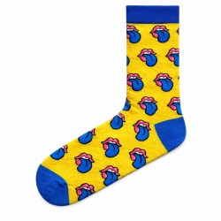 Soft Combed Cotton Breathable Knitted Novelty Socks Men Women Multi Color Patterned Everyday Fashion Accessories Made Turkey