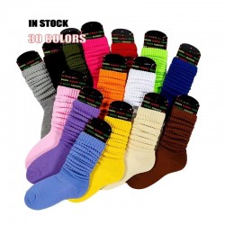 Cotton Women Socks Sports Athletic Packaging Scrunch Socks Slouch Socks