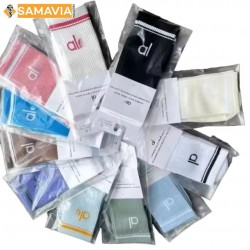 High Quality Ankle Summer SAMAVIA Women's Eco-Friendly Spandex/Cotton Casual Socks Simple Classic Heart Design Striped Body$20 off shippingLowest