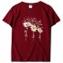 Solid Breathable Crocheted Casual T-shirt New Summer Short-sleeved Round-neck Top