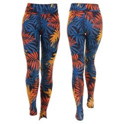 Trending Style Mid Waist Fitness Yoga Knitted Sublimation Spandex/Polyester Seamless Breathable Women Leggings