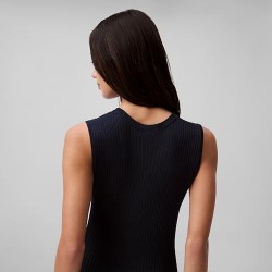 Women's Viscose Ribbed Maxi Dress