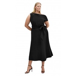 Women's Plus Size Dress - Kate Off Shoulder Midi