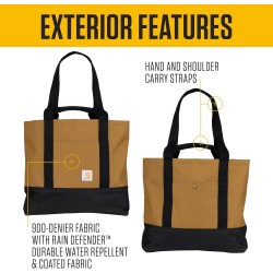 Handbag Clásico Vertical Abierto, Material Duradero Repelente al Agua con Mano y Shou