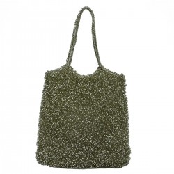 Women's Bag Bolsa de alambre bolsa de alambre plateado
