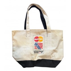 Handbag Vintage 1994 Copa Mundial EE. UU. MasterCard Patrocinador Bag de Canvas