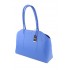 Unique Women's Bag Mid Blue Textured Silicone Waterproof Double Handle