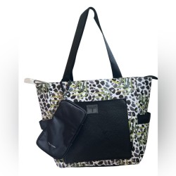 Women's Marilyn Tote Bag, Palm Leopard