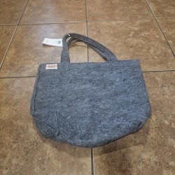 Handbag Fieltro en Gray Moteado
