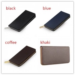 Man Purse Long Zipper Hand Bag Lady Phone Zero Wallet Card Bag