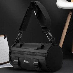 Male Crossbody Bag Man Chest Bag Fashion Shoulder Bag Round Cylindrical Backpack