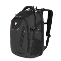 Travel Tech Elite Laptop Backpack – Fits Laptops up to 16” – ScanSmart TSA-Friendly Backpack with USB Port, Shoe Compartment & Organizer