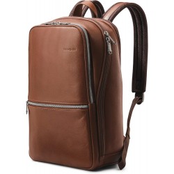 Classic Leather Slim Backpack