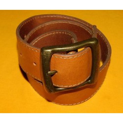 H&M Size Medium Genuine Black Unisex Leather Work Casual Belt Made In Sweden