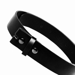 Interchangeable belt 4 cm wide without buckle, leather belt belt leather-split leather