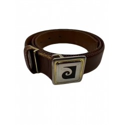 Pierre Cardin Belt Leather Brown USED T1986-13