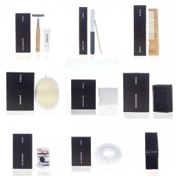 Hotel Disposable Daily Necessities Bambo Eco Friendly Disposable logo Hotel Amenities Set 25%