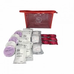 Hot Selling 7 Days 6 Nights Travel Emergency Four-piece Set Cotton Amenities Set