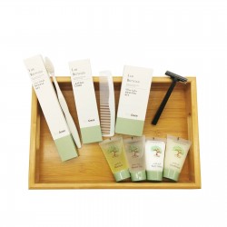 certified 5 Star Hotel Supplies Products Luxury Full Guest Room Disposable Toiletries Set Hotel Amenities Set 26%
