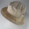 Men's Bucket Hat Khaki Beige One Size Cotton Breathable Summer Casual Outdoors