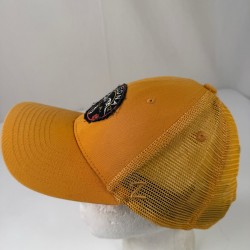 Zephyr Trucker Hat Men's Adjustable Yellow Mustard Arizona USA 1912 Patch