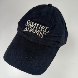 Samuel Adams Baseball Cap Dad Hat Men's Adjustable Navy White Boston Beer
