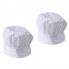 2 Pcs Hair Loose Hat for Kitchen Food Baking Adjustable Cap Catering