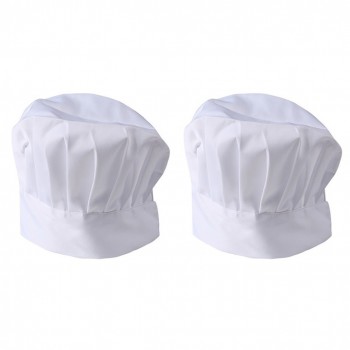 2 Pcs Hair Loose Hat for Kitchen Food Baking Adjustable Cap Catering