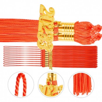 12 Pcs Graduation Hat Accessories Tassels Party Favors Cap Charm