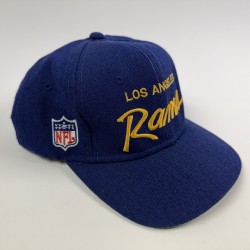 Vintage Sports Specialties Script snapback Los Angeles Rams Hat Cap 90s