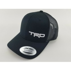 Black TRD TOYOTA CURVED BILL HAT CAP yupoong snapback trucker hat TRD racer gift