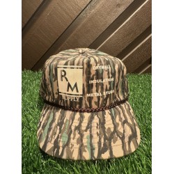 Treebark Camo Rope Bill SnapBack Hat RM Supply
