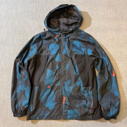 DRIFTKING Mens Jacket Hooded Full Zip Camo Print Lightweight Outerwear XL 2XL