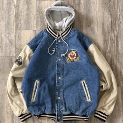 Varsity Denim Jacket