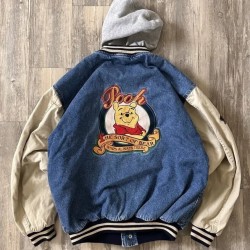 Varsity Denim Jacket