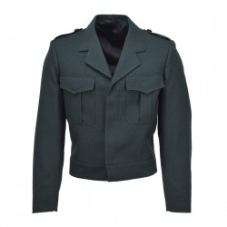 Army Jacket Wool Green Field Coat