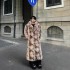 Winter Collar Men's Coat Long Coat Collar Warm Long Jackets