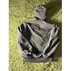 Vintage J130 ARG Army Green Hooded Jacket Size Small Workwear! ! ! !