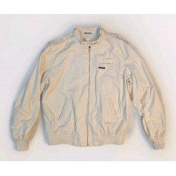 Jacket Men's Cream Bomber Full Zip 1983